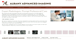 Desktop Screenshot of albanyimaging.com